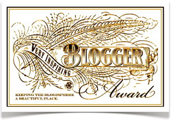 Very Inspiring Blog Award